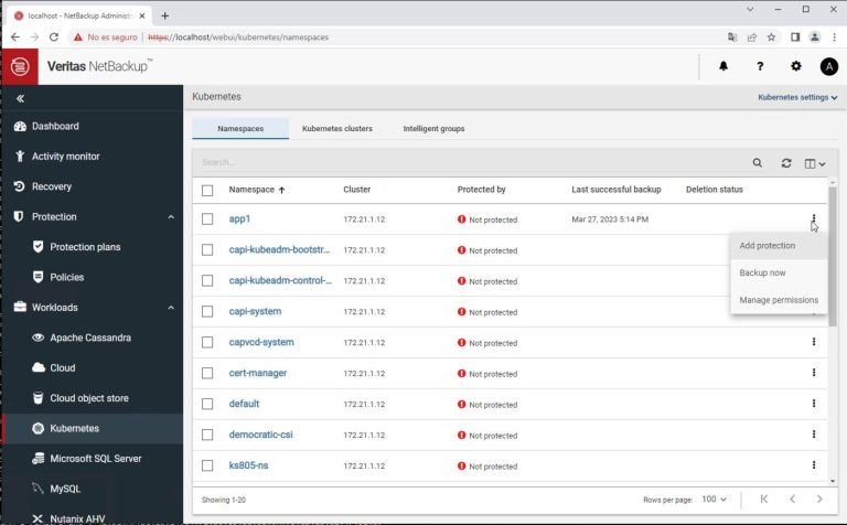 Netbackup para kubernetes - NetBackupGuru
